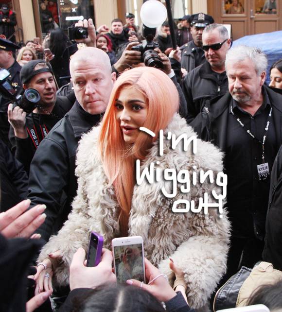 Kylie Jenner is Just Peachy in New York!