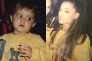 Ariana Grande looks unrecognizable in Cute throwback Photo of her as a Baby