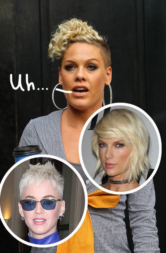 Pink Has to Pick Between Taylor Swift & Katy Perry!