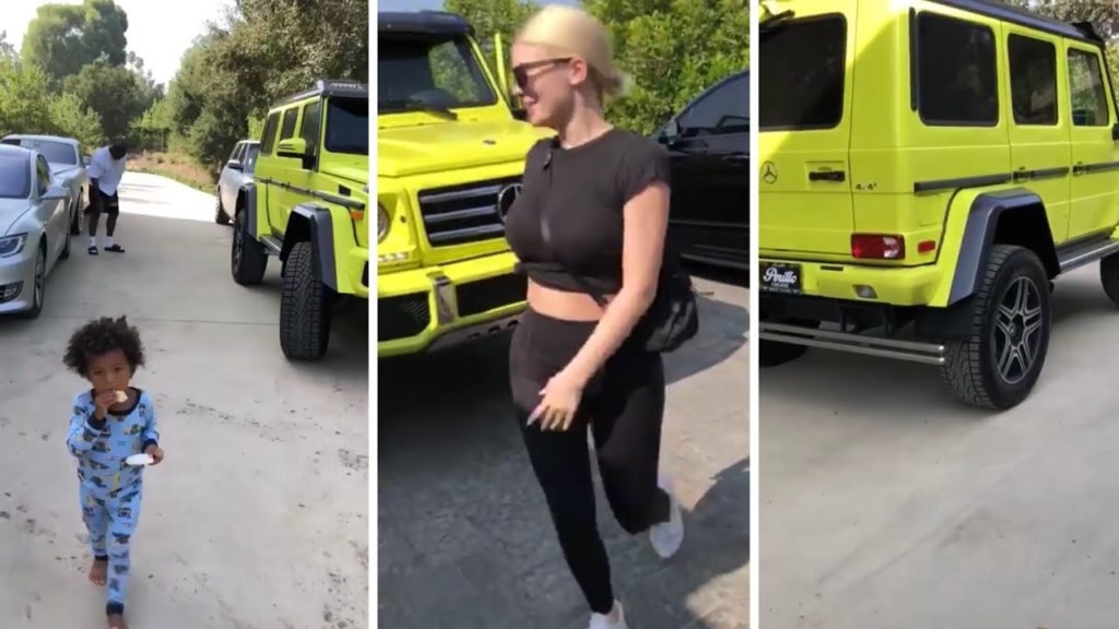 Kanye West Gifts Kim Kardashian 5,000 Neon G-Wagon