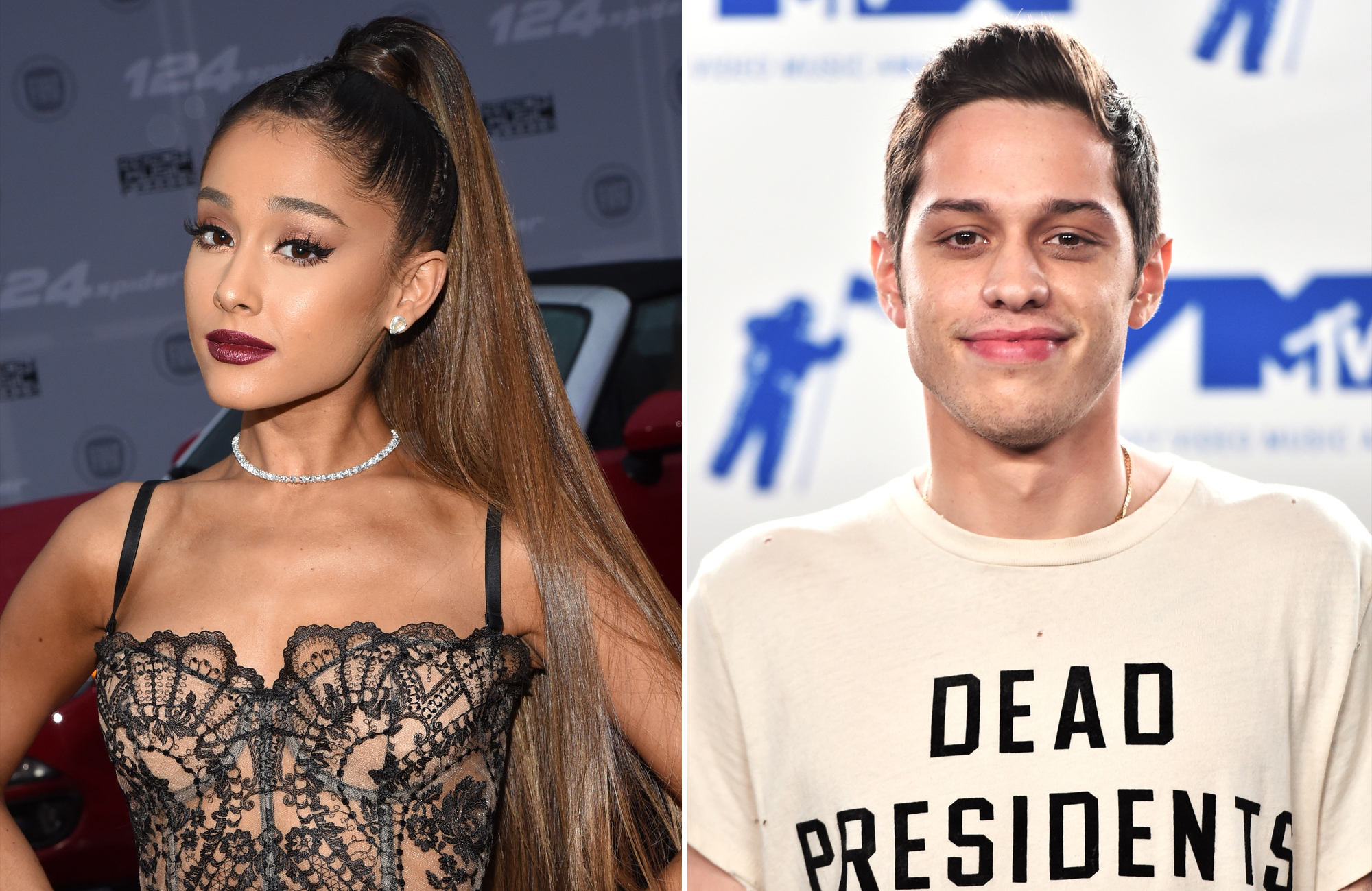 История гранде. Pete Davidson Ariana grande.