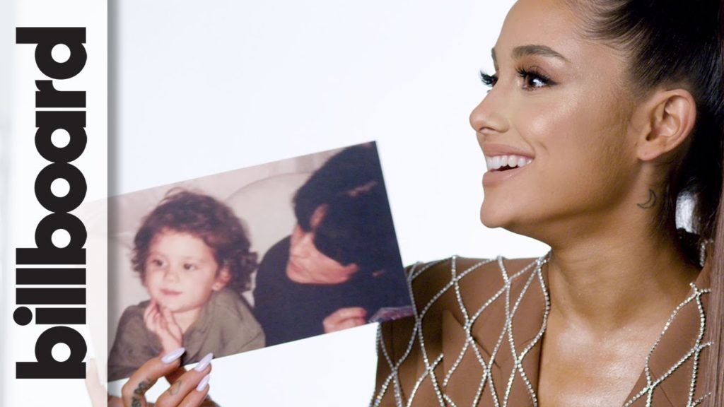 Ariana Grande reacts to her Childhood Photos