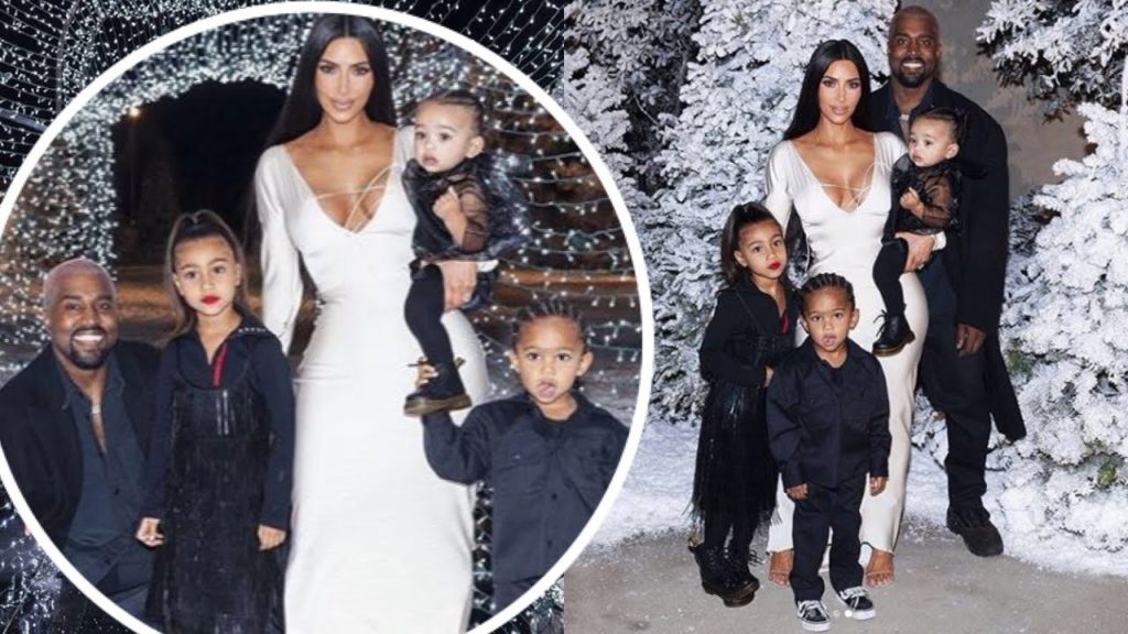 Kim Kardashian shares pictures ‘Happy Family’ after the Kardashian Christmas Party