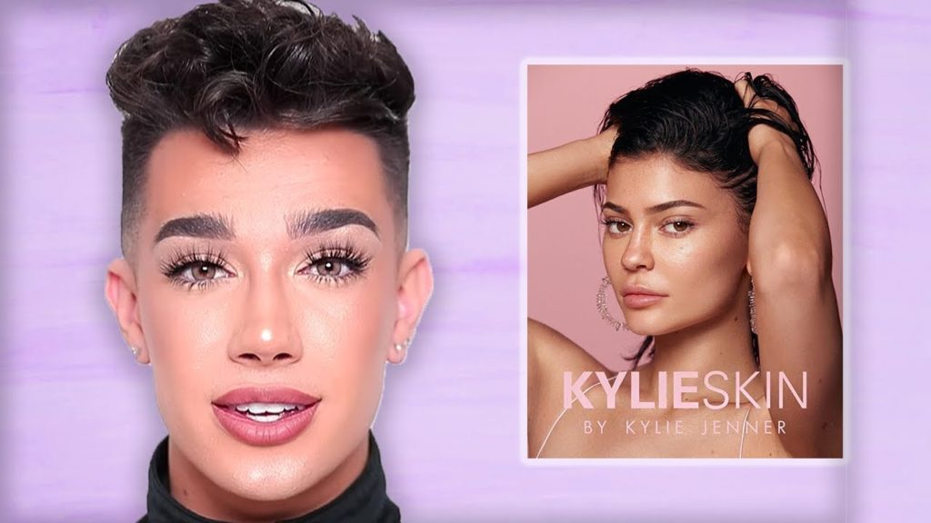 Kylie Jenner reacts to James Charles Review of Kylie Skin