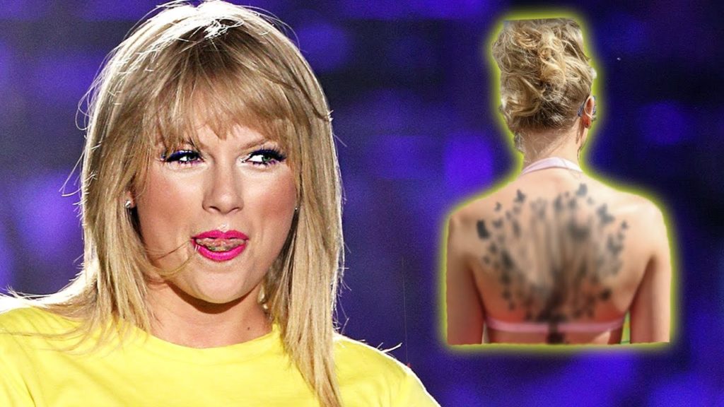 Taylor Swift shows massive back Tattoo & Releases ’You need to Calm Down’