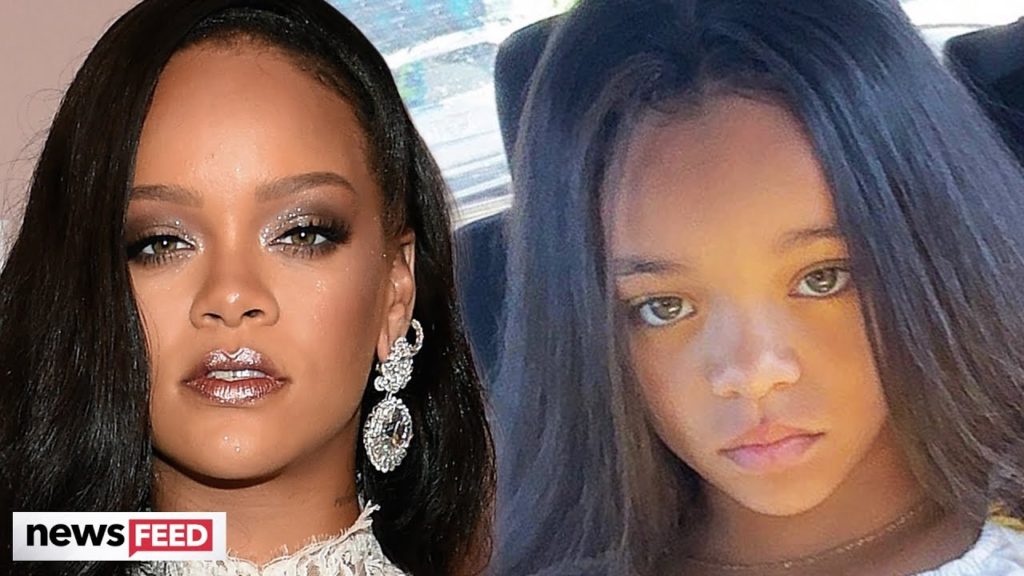 Rihanna has A Little Girl who Looks just like Her!