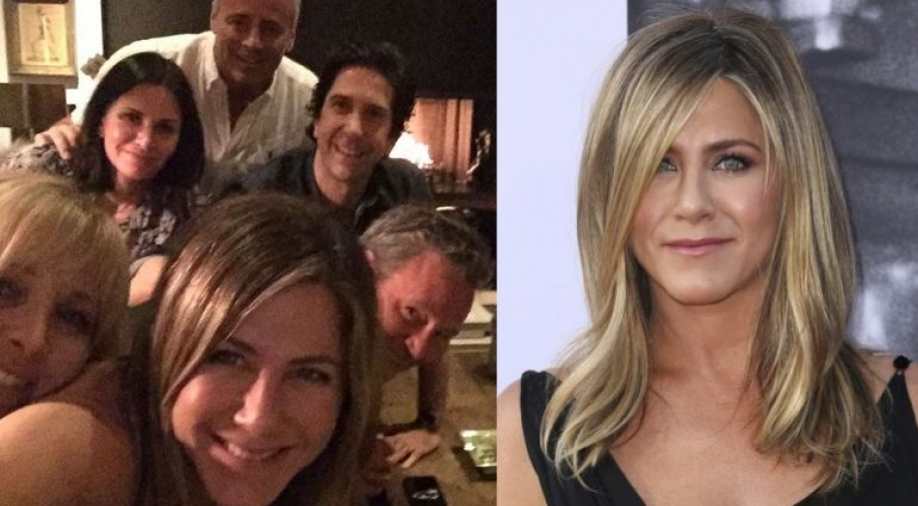 Jennifer Aniston’s first Instagram Pic with her Friends is Epic